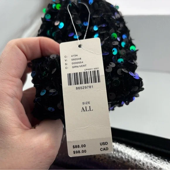 NWT Anthropologie Maeve The Frankie Mini Clutch: Velvet Sequin Edition gift - Picture 11 of 11